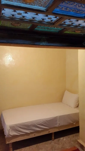 Bed in Dorm with city view