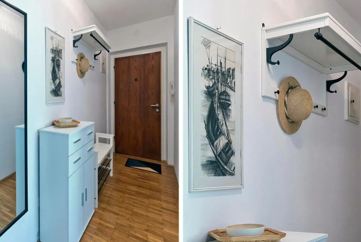 Comfortable Neda 58m2 next to beach&Old Town