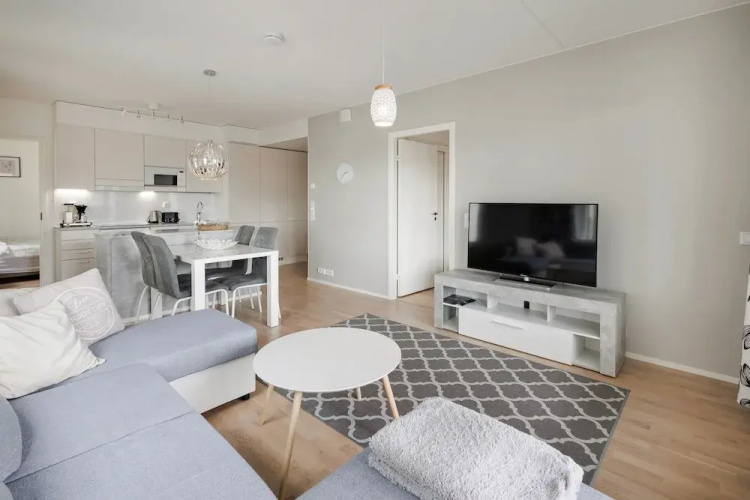 Spacious 2BR Apt - Lake View & Sauna