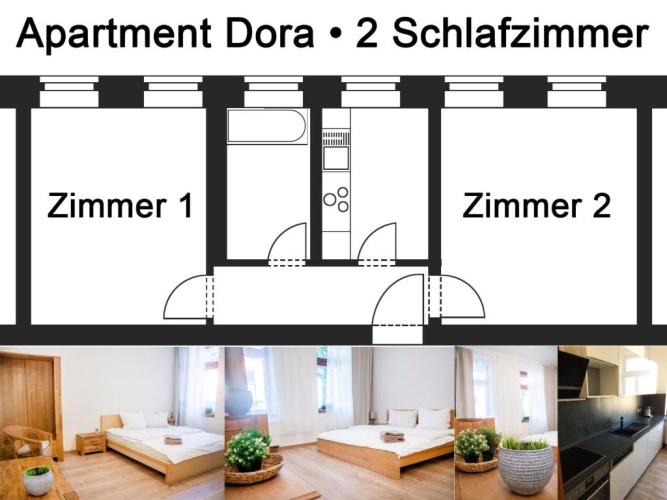 2 Bedrooms Double Apartment