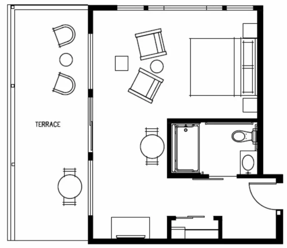 Standard room with balcony