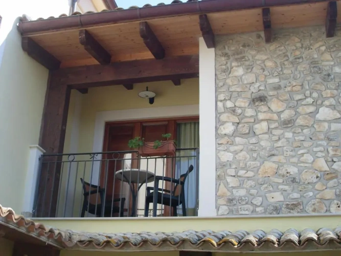 Standard Double room with balcony and with view