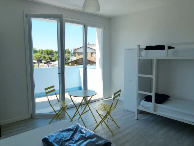 Standard Quadruple room with balcony
