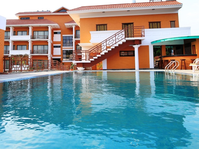 Standard Double room with balcony and with garden view