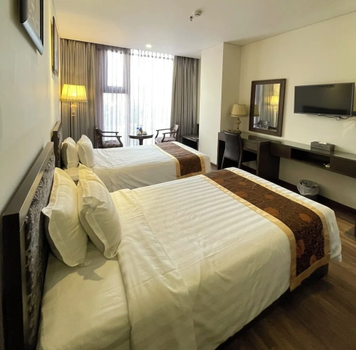 Deluxe Twin room with city view