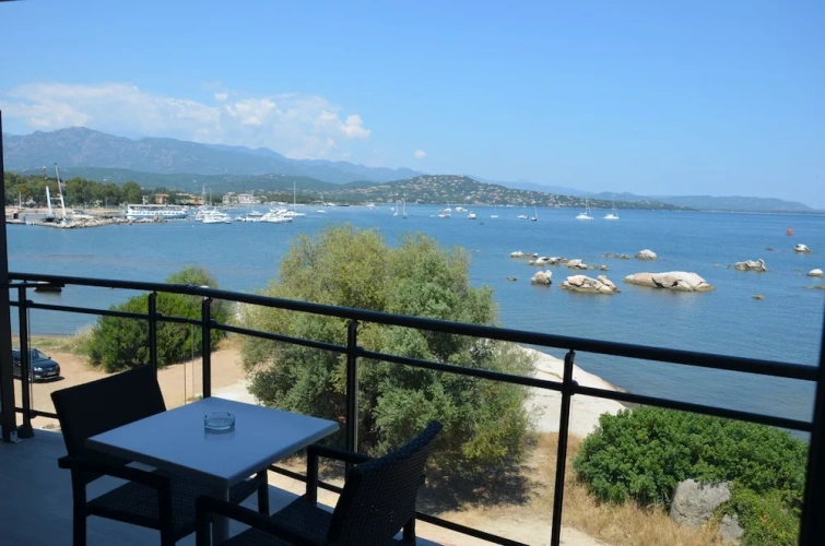 Standard Quadruple room with balcony and with sea view