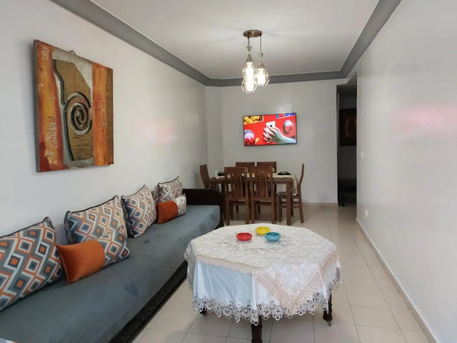 apartment 2 bedrooms in centre ville