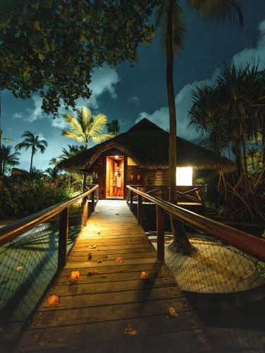 Bungalow with balcony