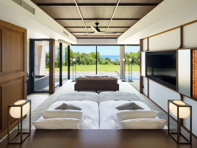 Standard Twin Basement room with ocean view