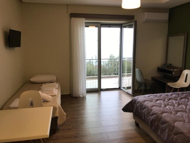 Deluxe Triple room with sea view