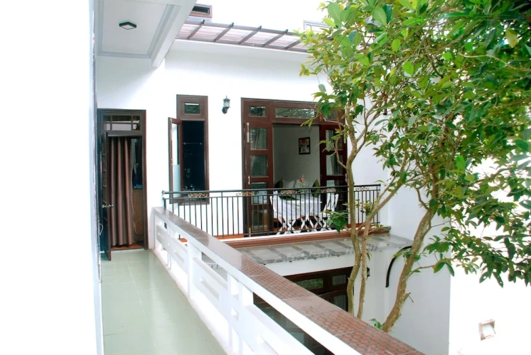 Standard Family room with balcony and with garden view