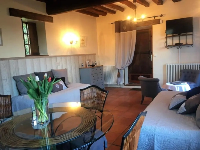 Standard Quadruple room with view