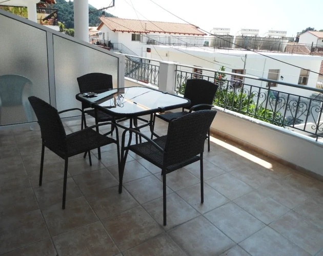 Studio with balcony