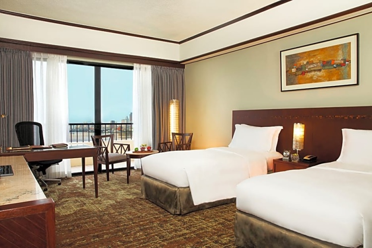 Superior Twin room with balcony and with view