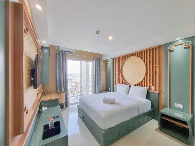 Tranquil and Modern Studio Mataram City Apartment