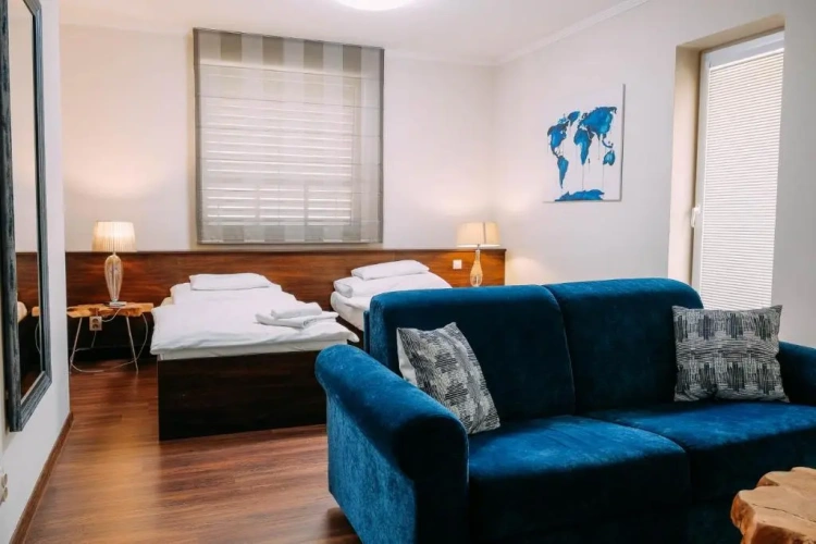 Junior Suite with balcony and with view
