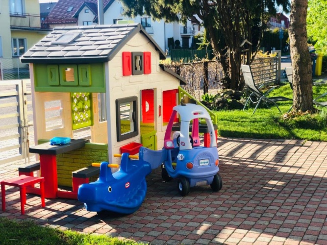 Outside