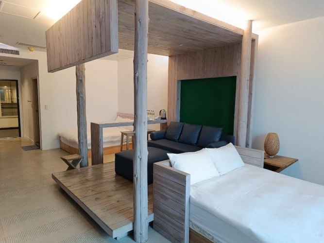 Superior Quadruple room with ocean view