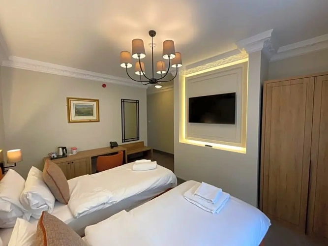 Standard Twin room with view