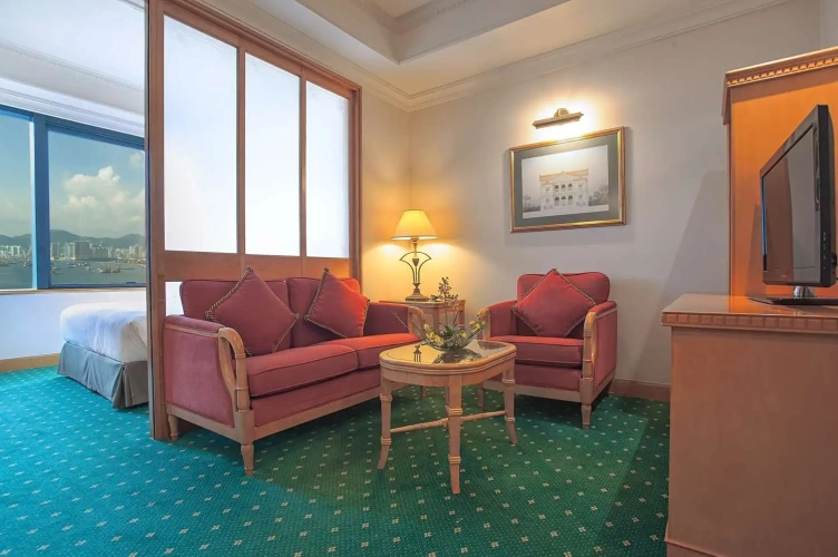 Deluxe Double Suite with harbour view