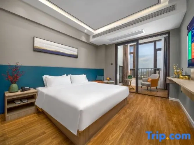 Standard Double room with balcony and with city view