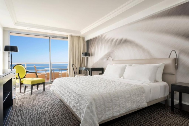 Deluxe Double room with balcony and with sea view