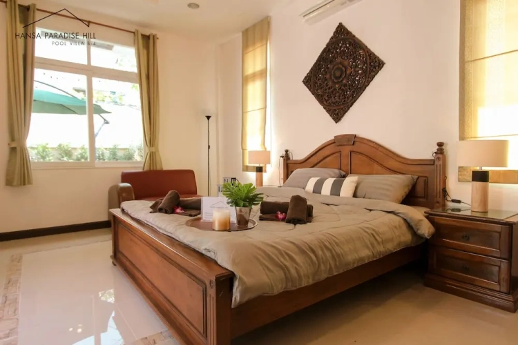 3 Bedrooms Deluxe Basement Villa with view
