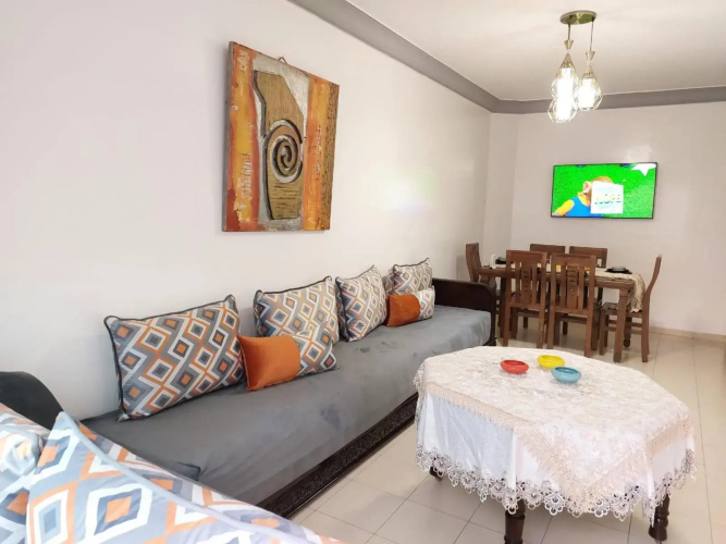 apartment 2 bedrooms in centre ville