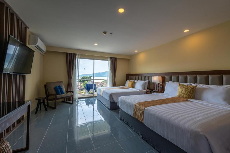 Deluxe Twin room with sea view