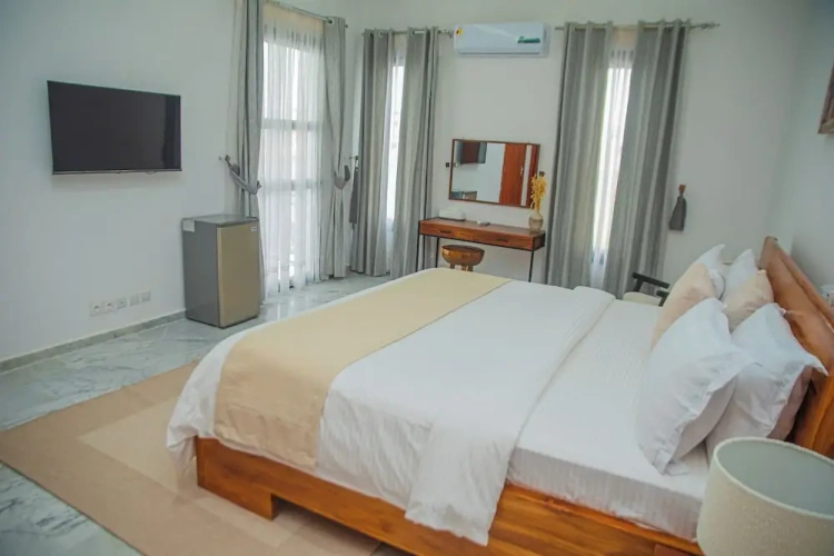 Standard Double room with balcony and with garden view