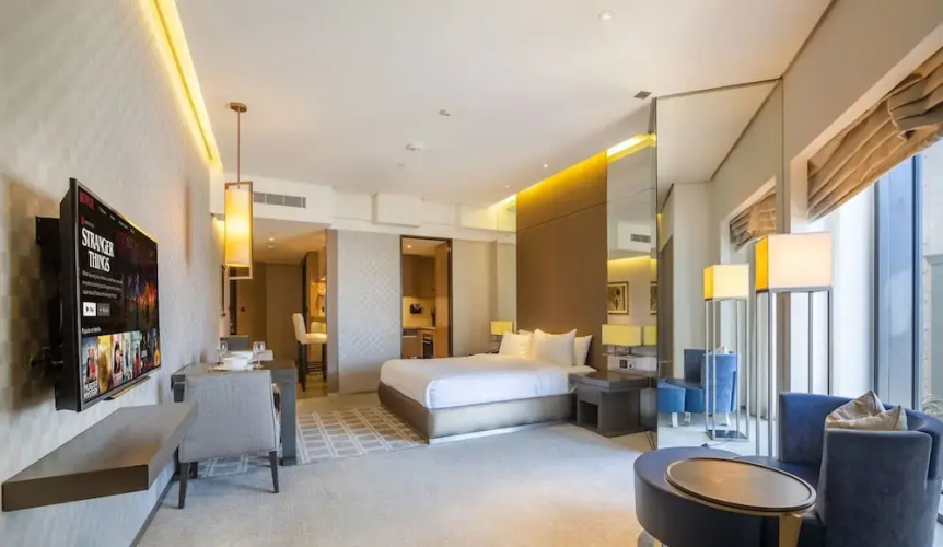 Premium Studio Near Dubai Frame Wafi Mall