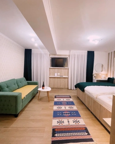Superior Double room with balcony and with city view