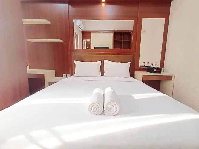 Modern Look And Homey Studio Amartha View Apartment