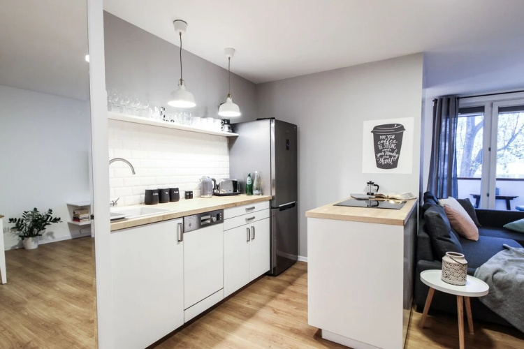 Powisle Riverside Apartment