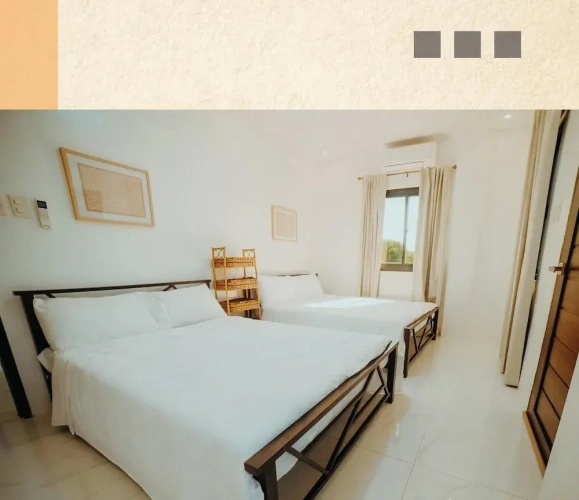 Classic Quadruple room with garden view