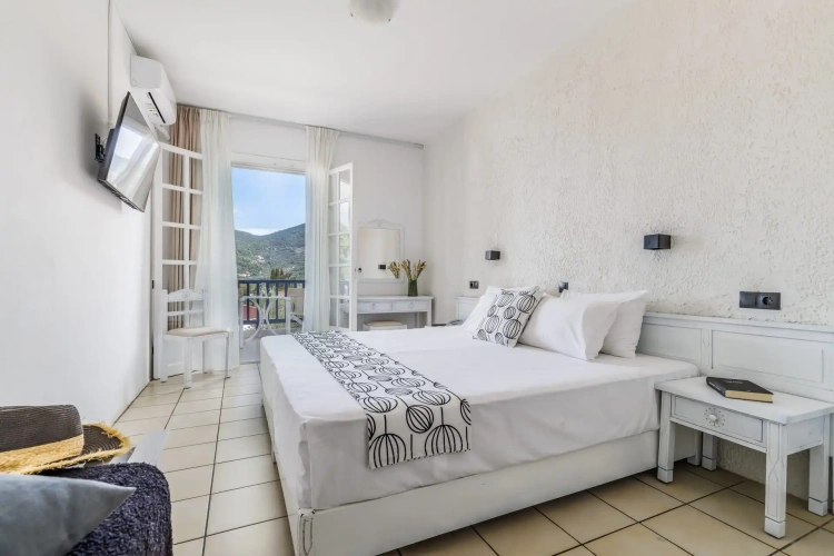 Standard Double room with partial sea view