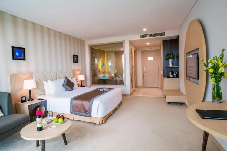 Deluxe Double room with balcony and with sea view