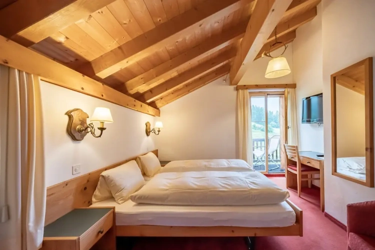 Superior Double room with balcony and with mountain view