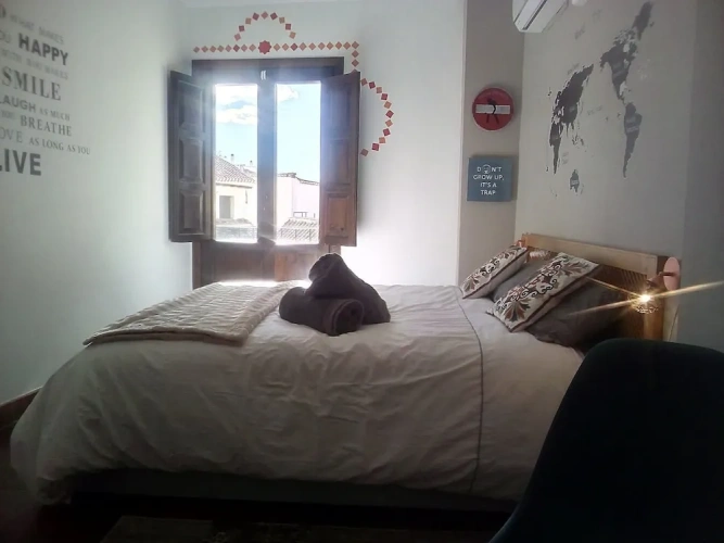 Standard Double room with balcony and with city view