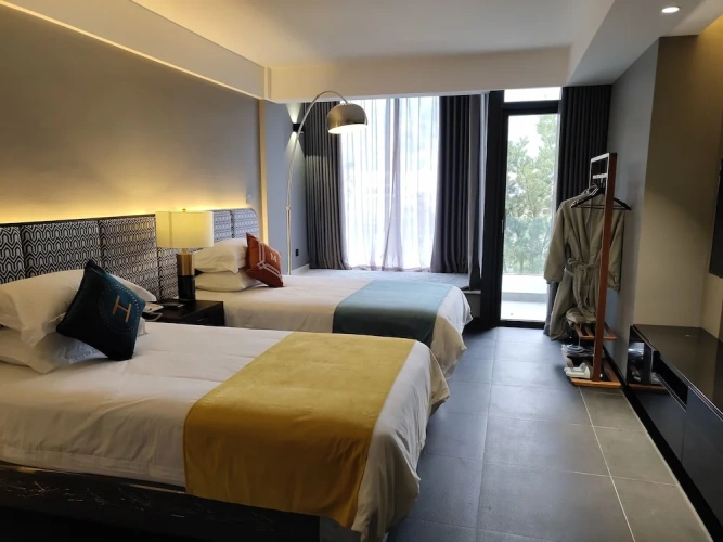 Deluxe Twin room with river view