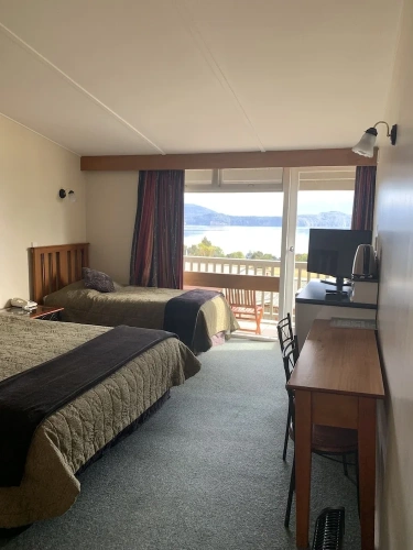 Deluxe Quadruple Studio with balcony and with lake view