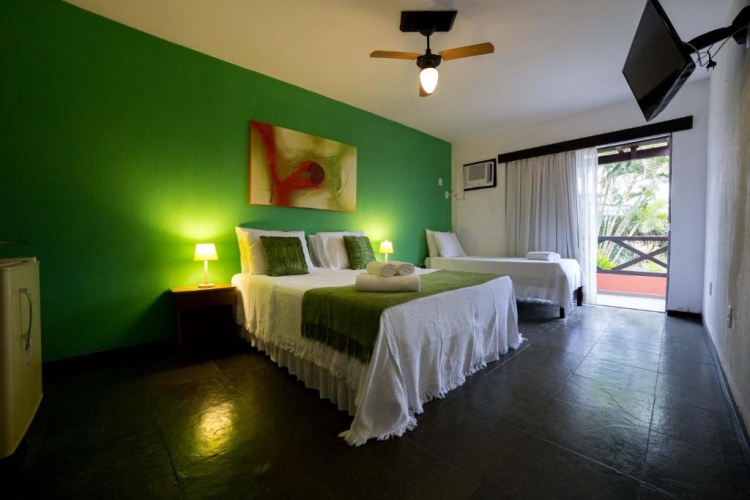 Standard Quadruple room with balcony