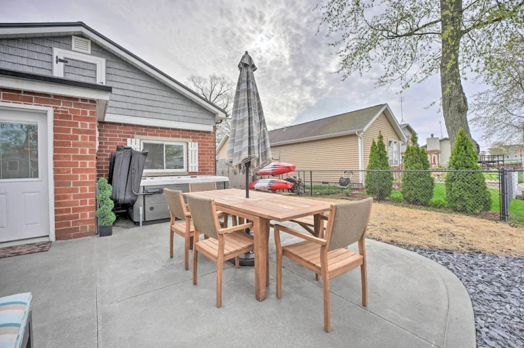 Waterfront Syracuse Home w/ Patio & Fire Pit!