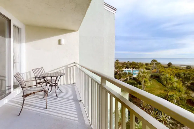 Oceanfront Condo With Large Balcony, Pool, Central Ac & Views - Amelia Island, FL