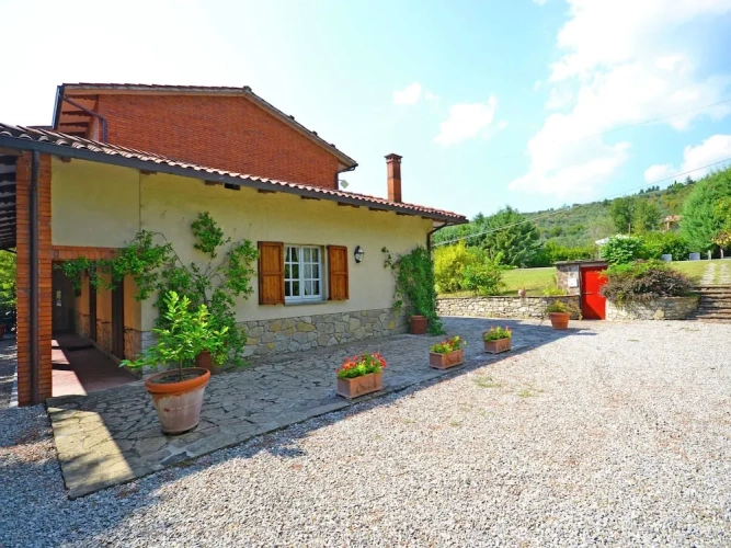Villa with balcony