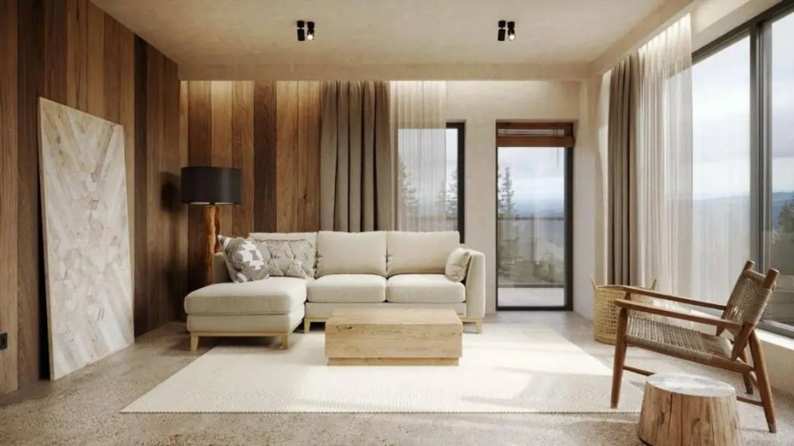 Suite with pool view