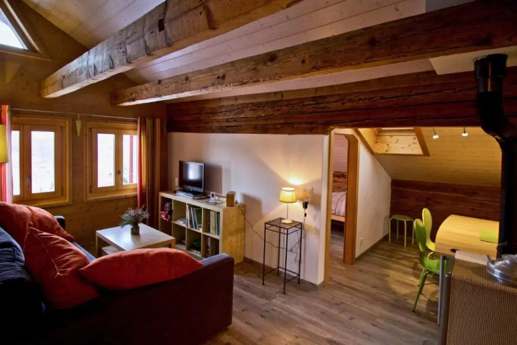 Appartement sous les combles - Chalet La Biolle - Vercorin