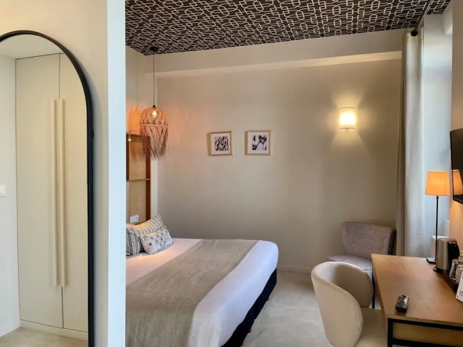 Standard Double room with balcony and with sea view