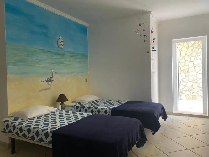 Bed in Dorm with view