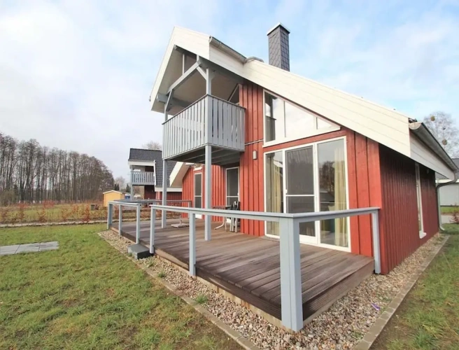 Cottage with balcony